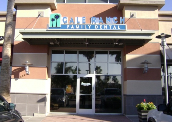 Exterior of Gale Ranch Family Dental office building
