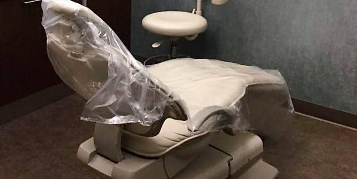 Dental treatment chair in San Ramon dental office